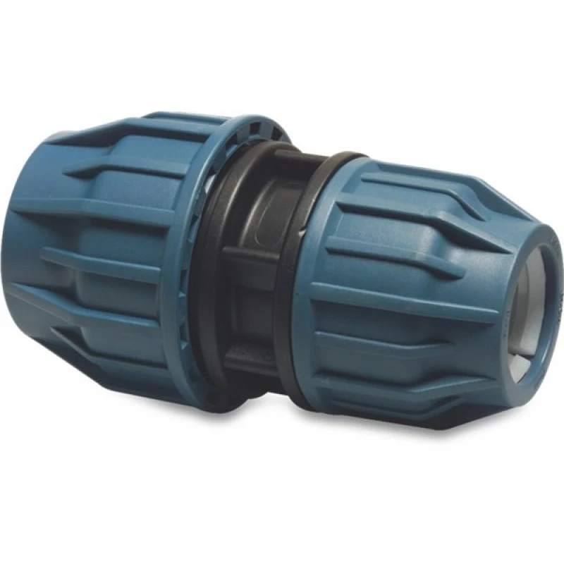 JASON Verloopkoppeling PP 63 MM X 50 Mm Knel 16bar Zwart/blauw DVGW/KI 1 JASON Verloopkoppeling PP 63 MM X 50 Mm Knel 16bar Zwart/blauw DVGW/KI