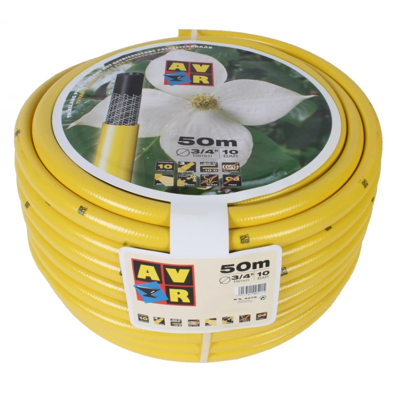 AVR Tuinslang 3/4" 19mm Rol 50M 1 AVR Tuinslang 3/4" 19mm Rol 50M