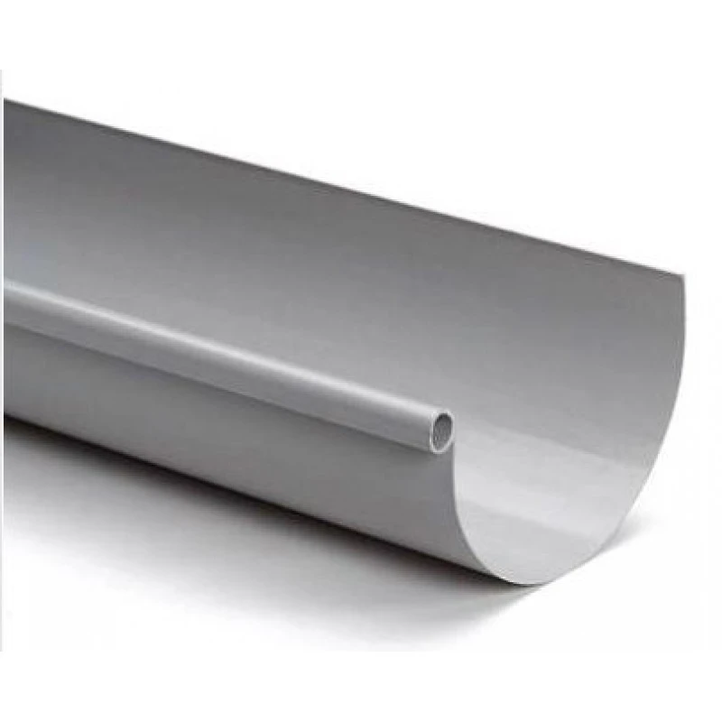 Mega Nicoll PVC Mastgoot 170mm, 4mtr Lengte, Grijs 1 Mega Nicoll PVC Mastgoot 170mm, 4mtr Lengte, Grijs