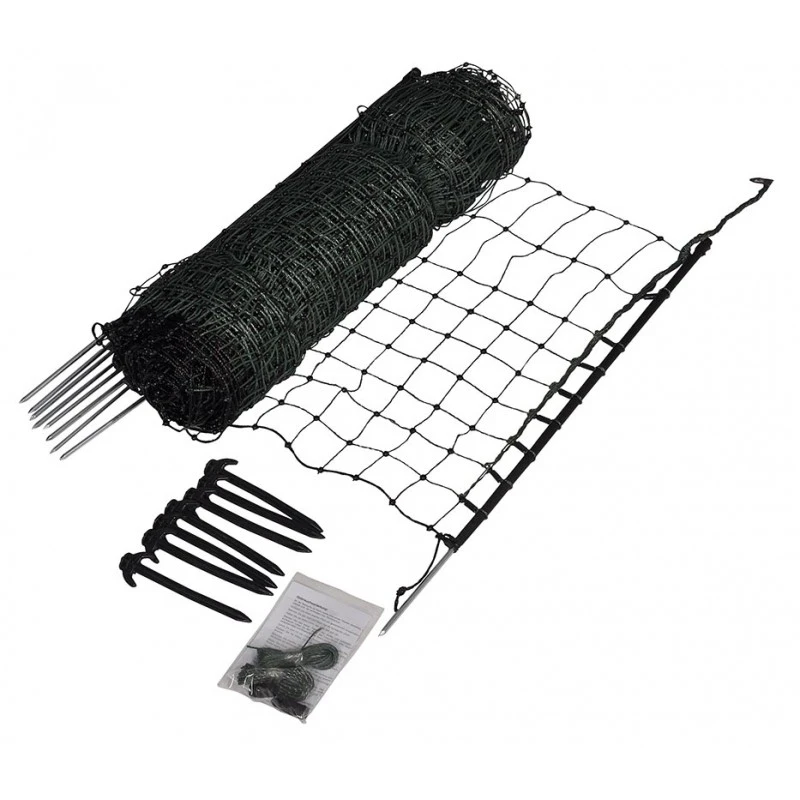 Euronetz Konijnen-/hobbnet, Groen 65/1-9/Z-25M 1 Euronetz Konijnen-/hobbnet, Groen 65/1-9/Z-25M