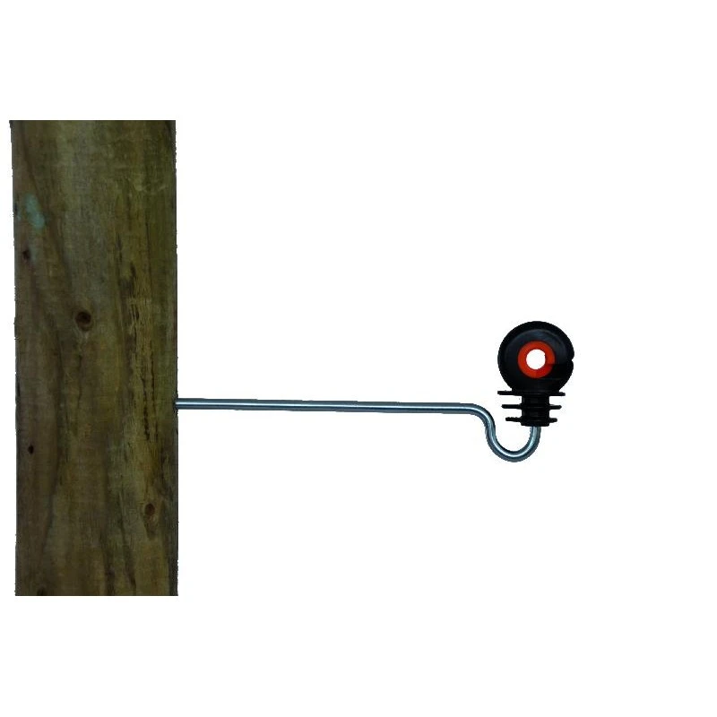 Gallagher AFSTANDSCHROEFISOLATOR XDI GEBOGEN 18CM 10 Stuks 1 Gallagher AFSTANDSCHROEFISOLATOR XDI GEBOGEN 18CM 10 Stuks